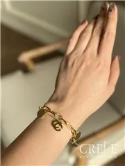 دستبند استیل دولاین گوچی