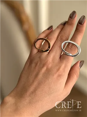 انگشتر مینیمال دایره