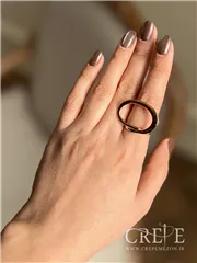 انگشتر مینیمال دایره