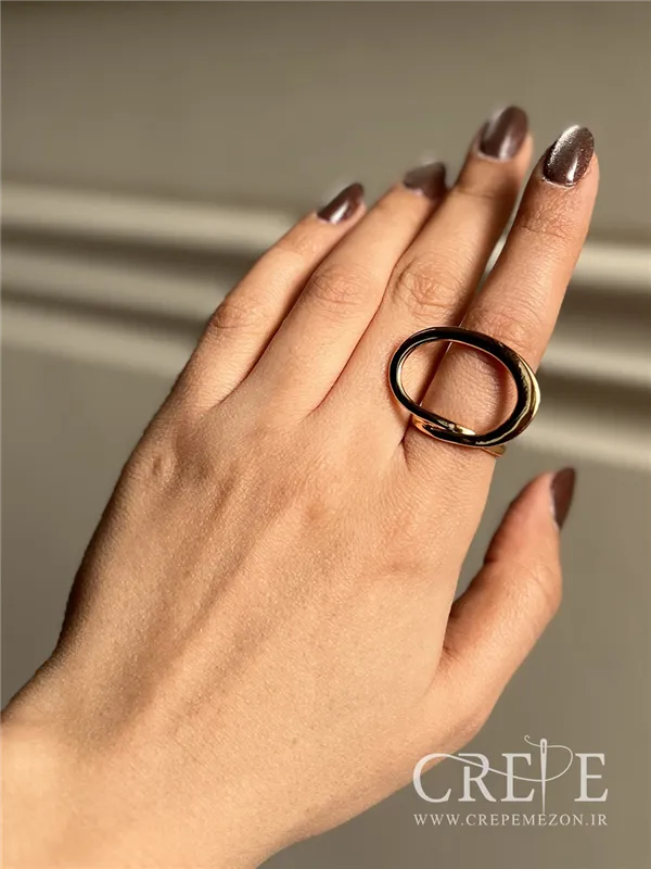 انگشتر مینیمال دایره