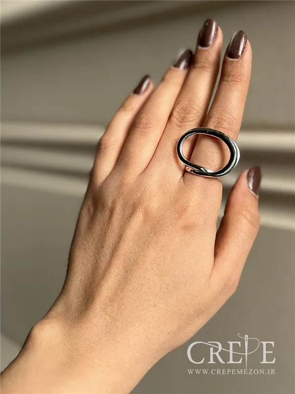 انگشتر مینیمال دایره