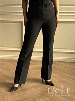 شلوار گاباردین دمپا گشاد  قد 109