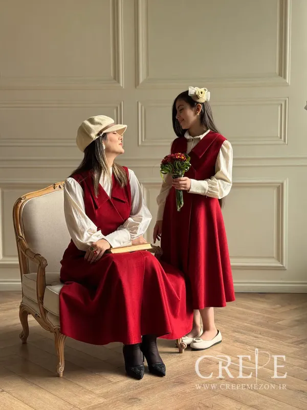 سارافون کشمیر یقه آمریکایی