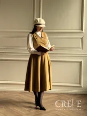 سارافون کشمیر یقه آمریکایی