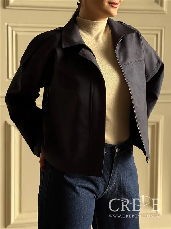 کت جیر جلو زیپ