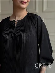 شومیز پلیسه یقه گره