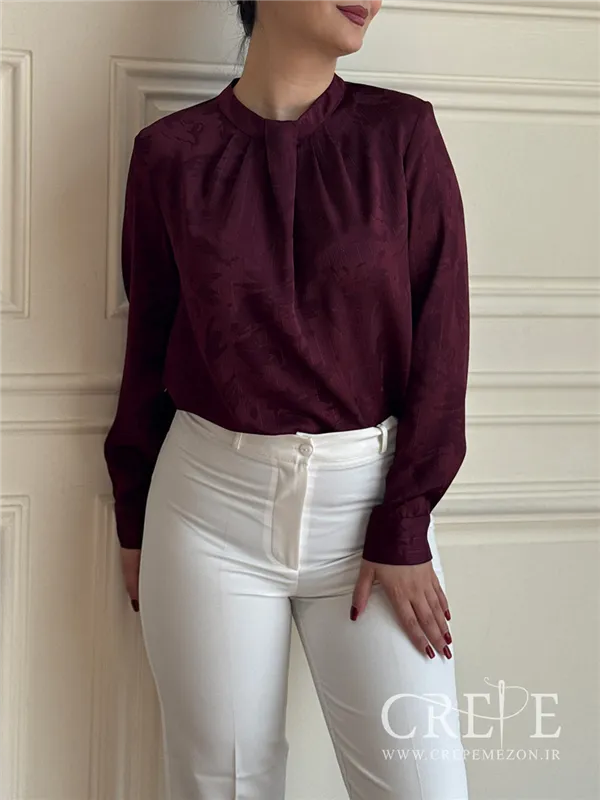 شومیز یقه تک پیله