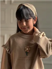 بلوز گل برجسته 