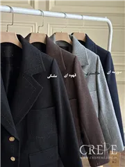 کت کوک دوزی جیب دار