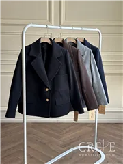 کت کوک دوزی جیب دار