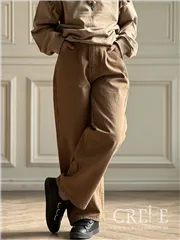 شلوار کتان بگ 