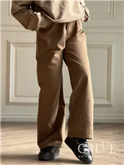 شلوار کتان بگ 