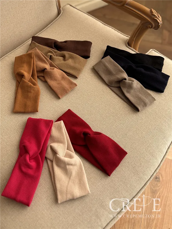 هدبند کبریتی گره دار