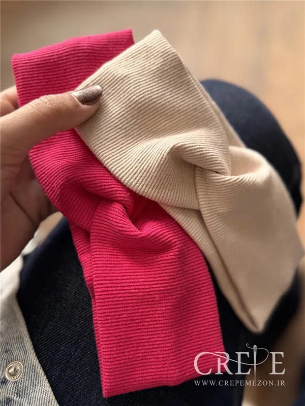 هدبند کبریتی گره دار