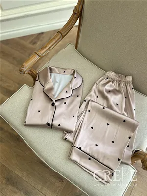 بلوز شلوار طرح قلبی