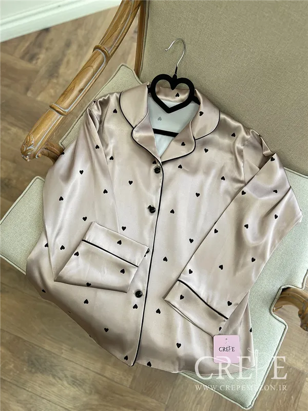 بلوز شلوار طرح قلبی