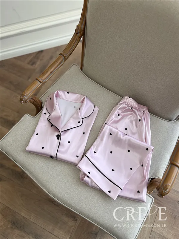 بلوز شلوار طرح قلبی