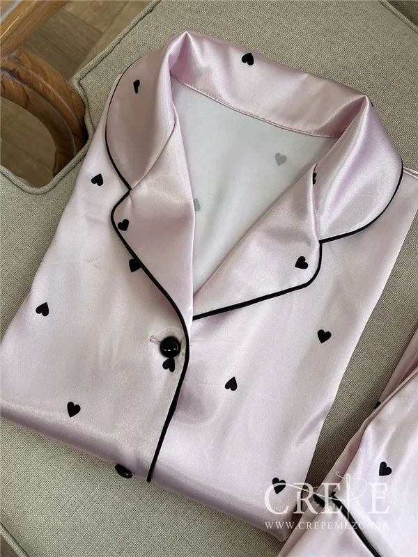 بلوز شلوار طرح قلبی