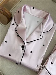 بلوز شلوار طرح قلبی