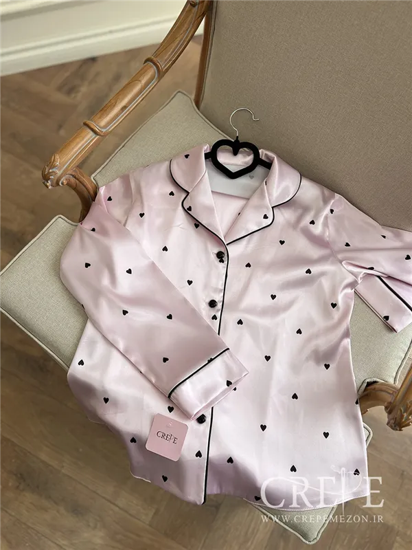 بلوز شلوار طرح قلبی