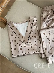 ست بلوز شلوار طرح تدی 