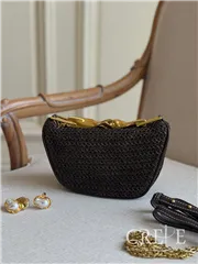 کیف هلالی طرح بافت