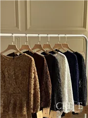 بلوز دامن مخمل گیپور