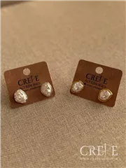 گوشواره صدف باروک