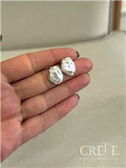 گوشواره صدف باروک