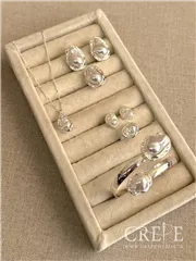 گوشواره صدف باروک