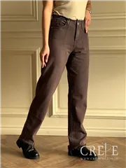 جین نیم بگ کمر ریش قد 110