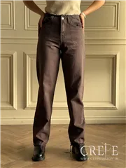 جین نیم بگ کمر ریش قد 110