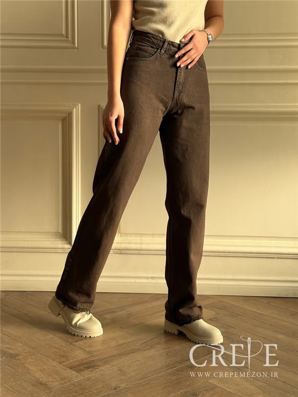 جین نیم بگ دمپا ریش قد 108