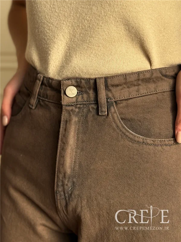 جین نیم بگ دمپا ریش قد 108