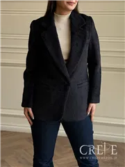 کت تک دکمه پوست سموری