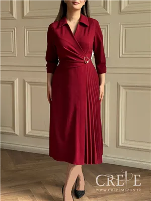 پیراهن یقه دار بغل پلیسه