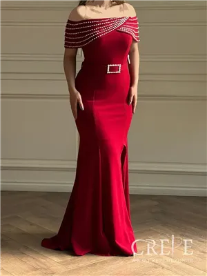 ماکسی حلقه ای والن دار مرواریدی