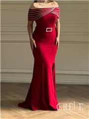 ماکسی حلقه ای والن دار مرواریدی