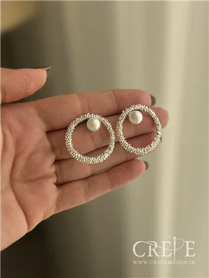 گوشواره خاویاری مروارید