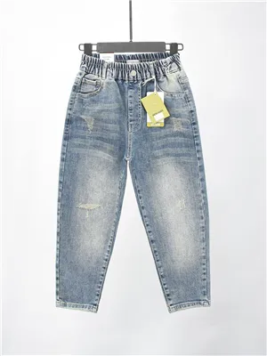 شلوار جین مام استایل تمام کش