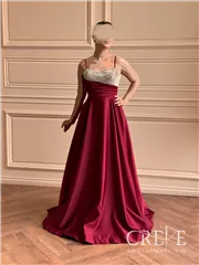 ماکسی بالاتنه سنگدوزی پلیسه