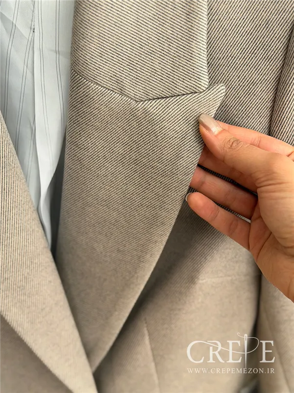 کت آستین پاکتی لامر کجراه