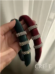 تل ساتن بغل نگینی