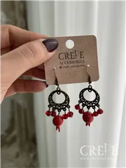 گوشواره برنزی انار آویز