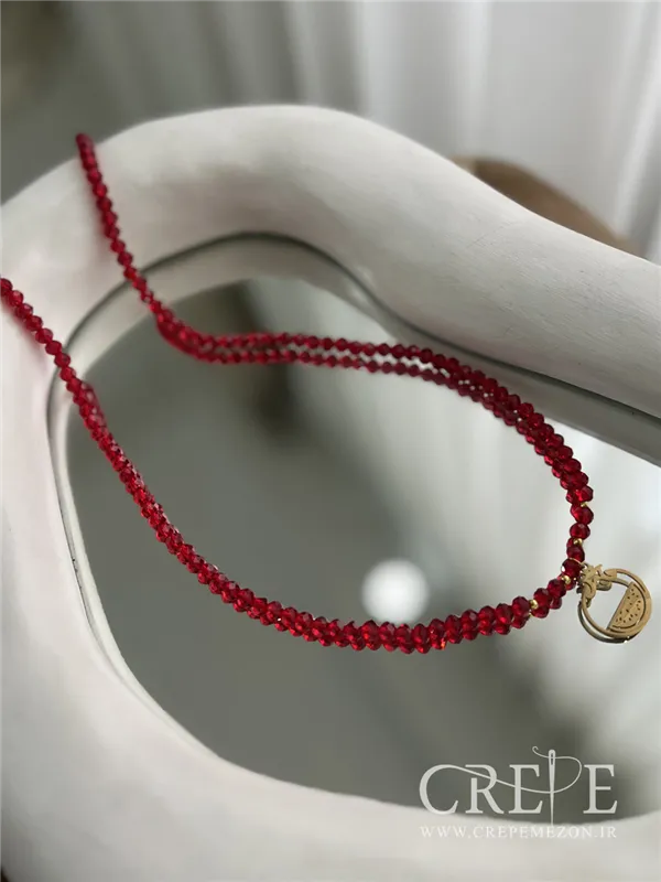 گردنی انار کریستالی پلاکدار یلدایی