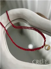 گردنی انار کریستالی پلاکدار یلدایی