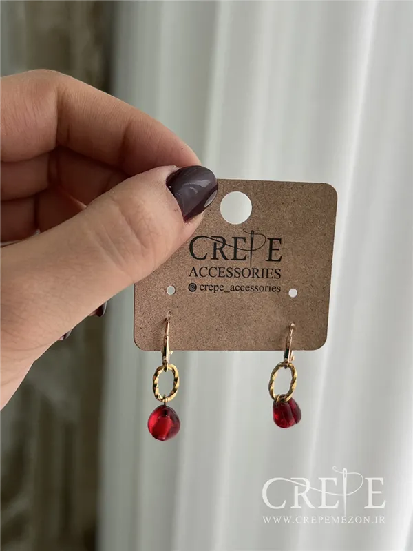 گوشواره آویز انار