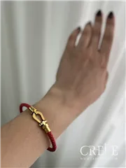 دستبند بافت چرم فرد 