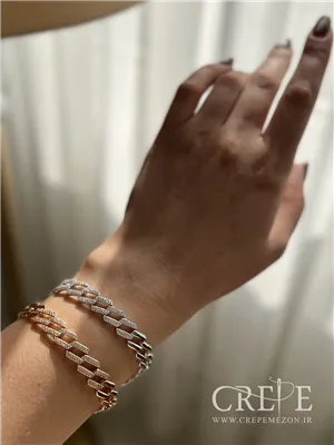 دستبند ژوپینگ نگینی