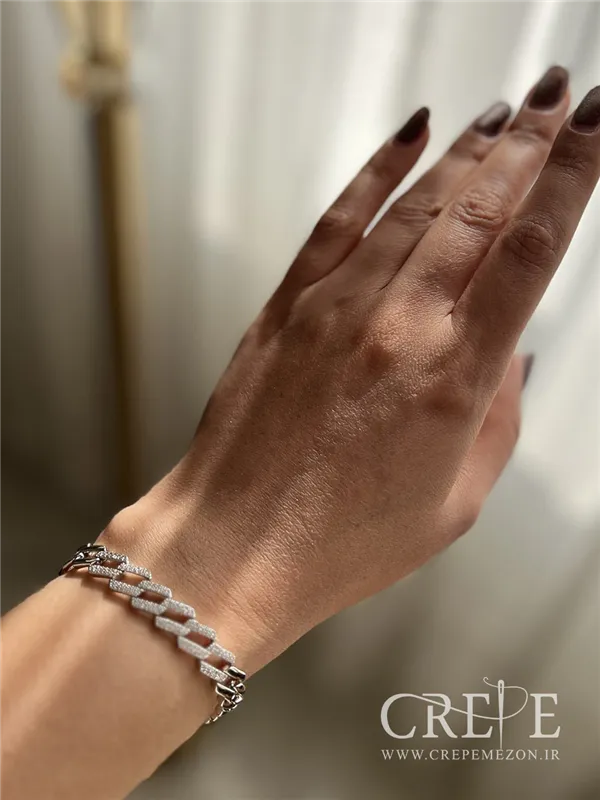 دستبند ژوپینگ نگینی